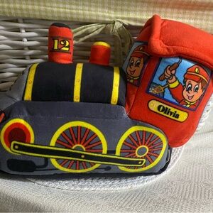 Art Creativity 11" Plush Train Toy Stuffed, Soft, Cuddly, Valentine's Day Gift